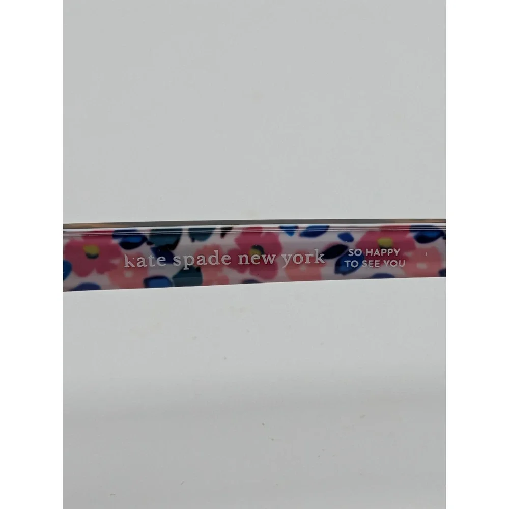 Kate Spade Gela 086 Dark Tortoise Floral Eyeglasses Frames Only 52-16-140